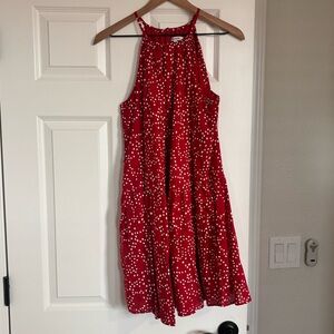 Madewell drop waist dress